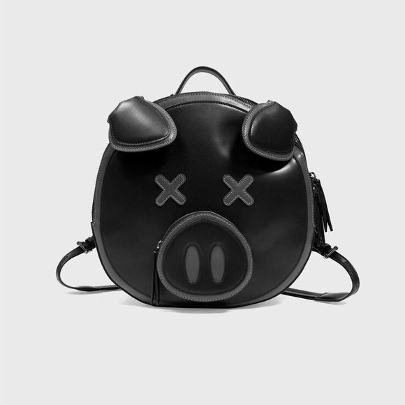 Handbags - Shane Dawson Merch Official Black Pig Leather Back